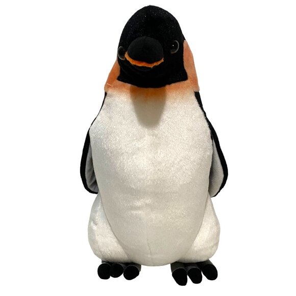 Wild Republic Emperor Penguin Bean Plush 12" Stuffed Animal Arctic Realistic - Picture 1 of 5